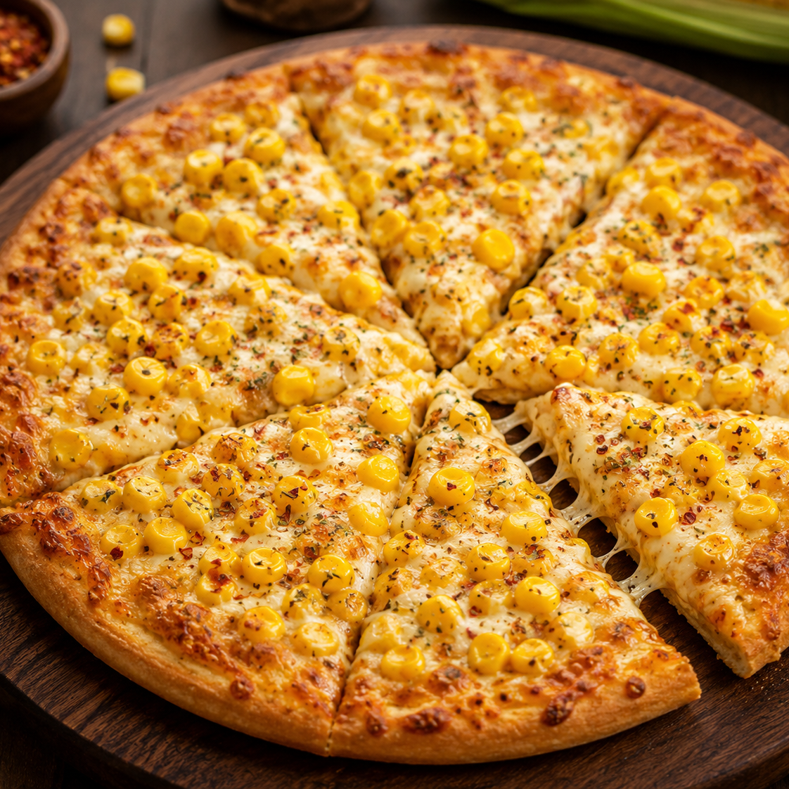 Corn Pizza