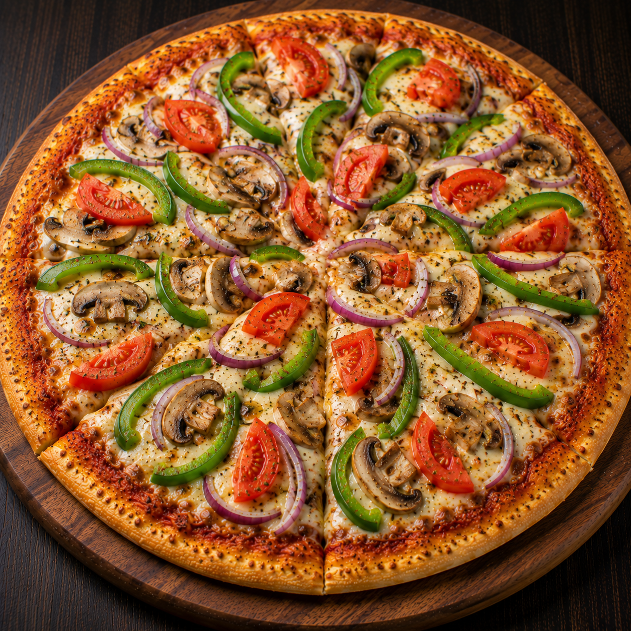 Farm House (Onion, Capsicum, Mushroom & Tomato)