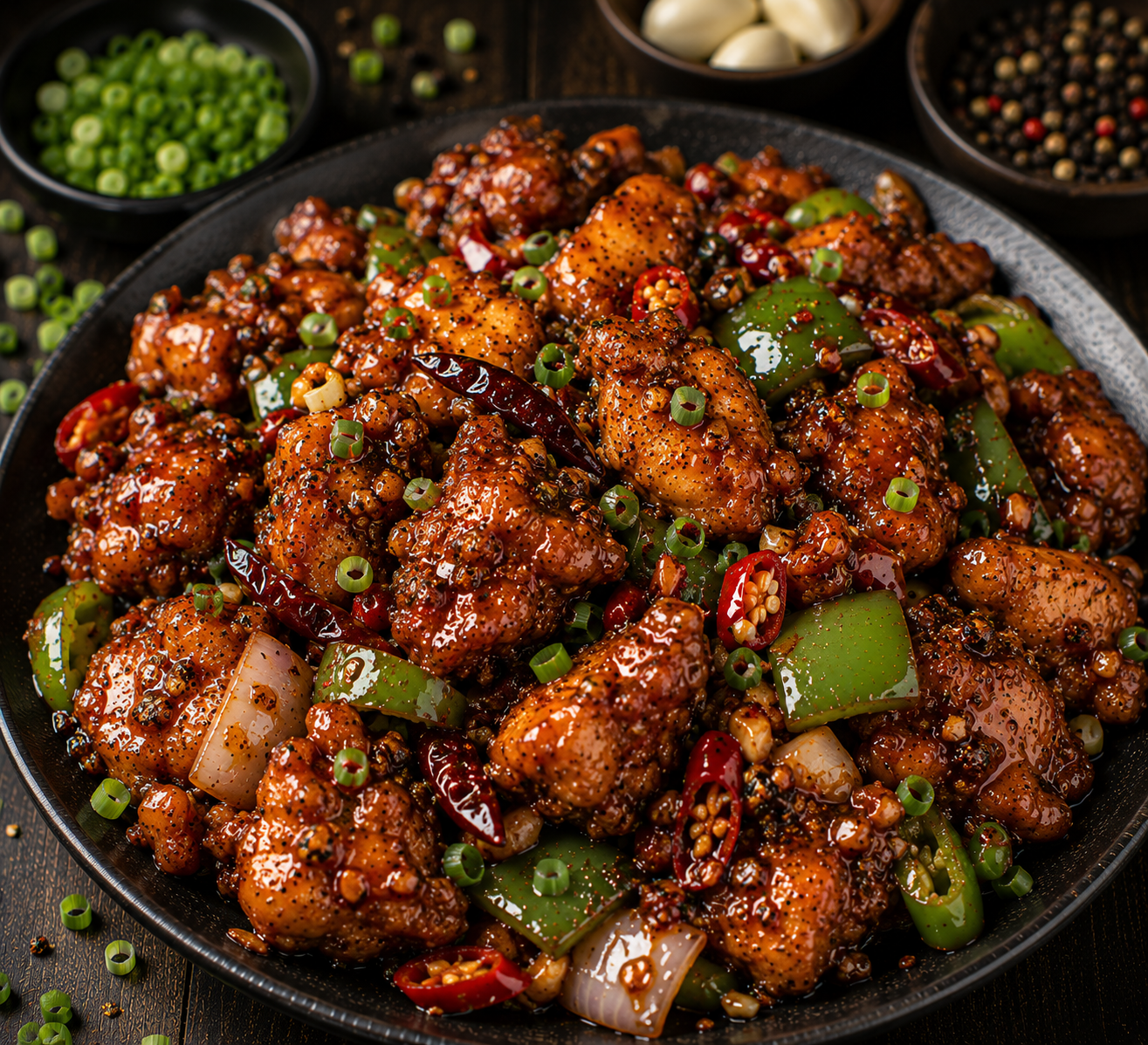 Chilly Garlic Chicken