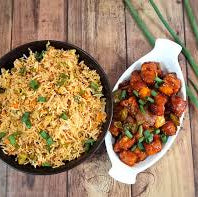 Paneer Fried Rice with Chilli Paneer (3 pcs)