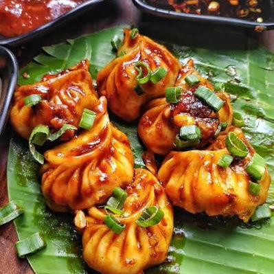 Veg Chilly Momo (8 Pcs)