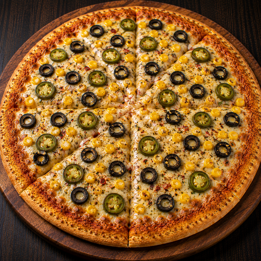 Italian Celebration (Black Olive, Jalapeno & Sweet Corn)