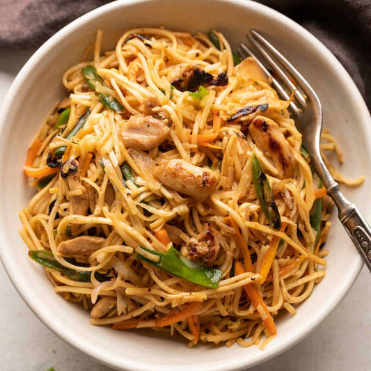 Egg with Chicken Chowmein