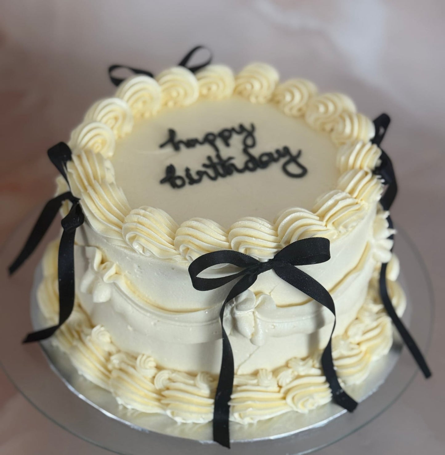 Vanilla Vintage  Cake