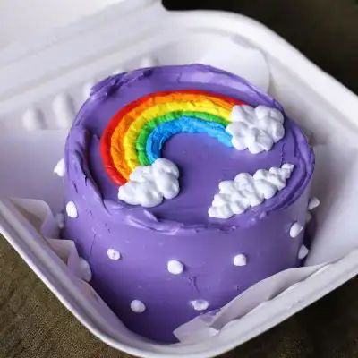 Rainbow Bento Cake