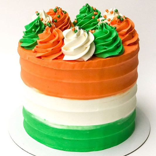 Patriotic Swirl Cake