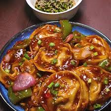 Crispy Chili Momo (7 pcs)