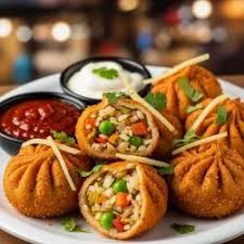Veg Kurkure Momo