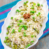 Green Peas Pulao