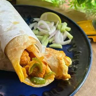 Egg with Chicken Lachcha Roll